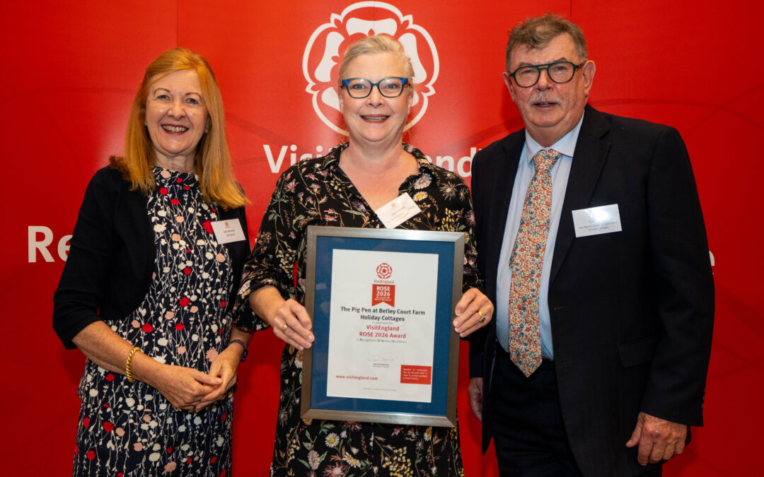 A Rosy Moment for The Pig Pen: Celebrating Our 2026 VisitEngland ROSE Award!